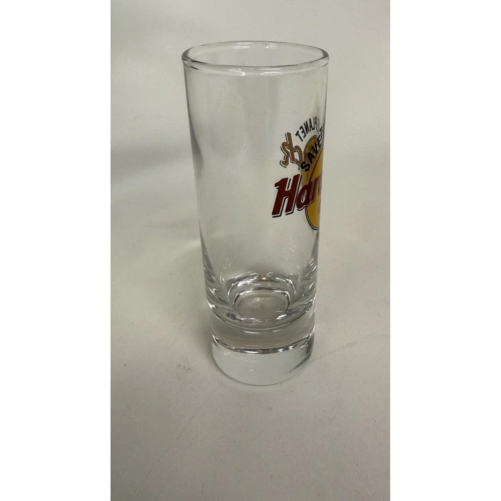 Hard‎ Rock Cafe Maui Shot Glass Save The Planet Collector Souvenir Barware